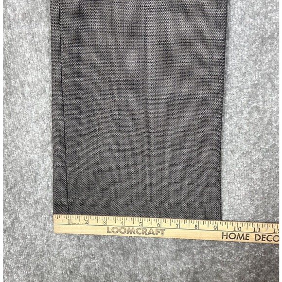 Ann Taylor LOFT Petites Curvy Dress Pants Womens Size 6P Stretch Brown Pockets - Picture 8 of 8